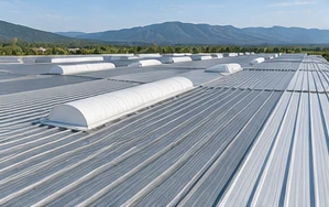 Cubiertas para áreas industriales