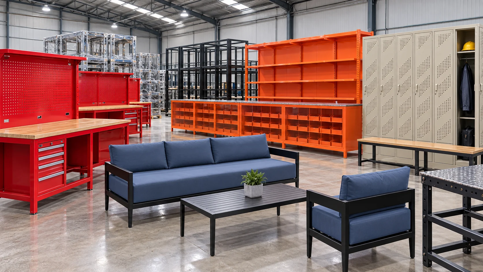 Metal fabrication facility and custom metal products