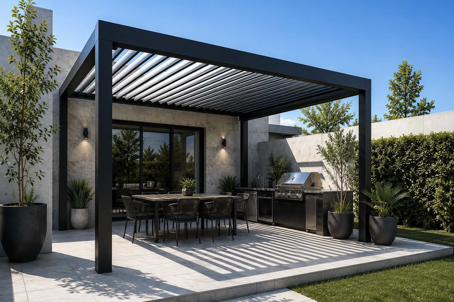 Pérgola para terraza