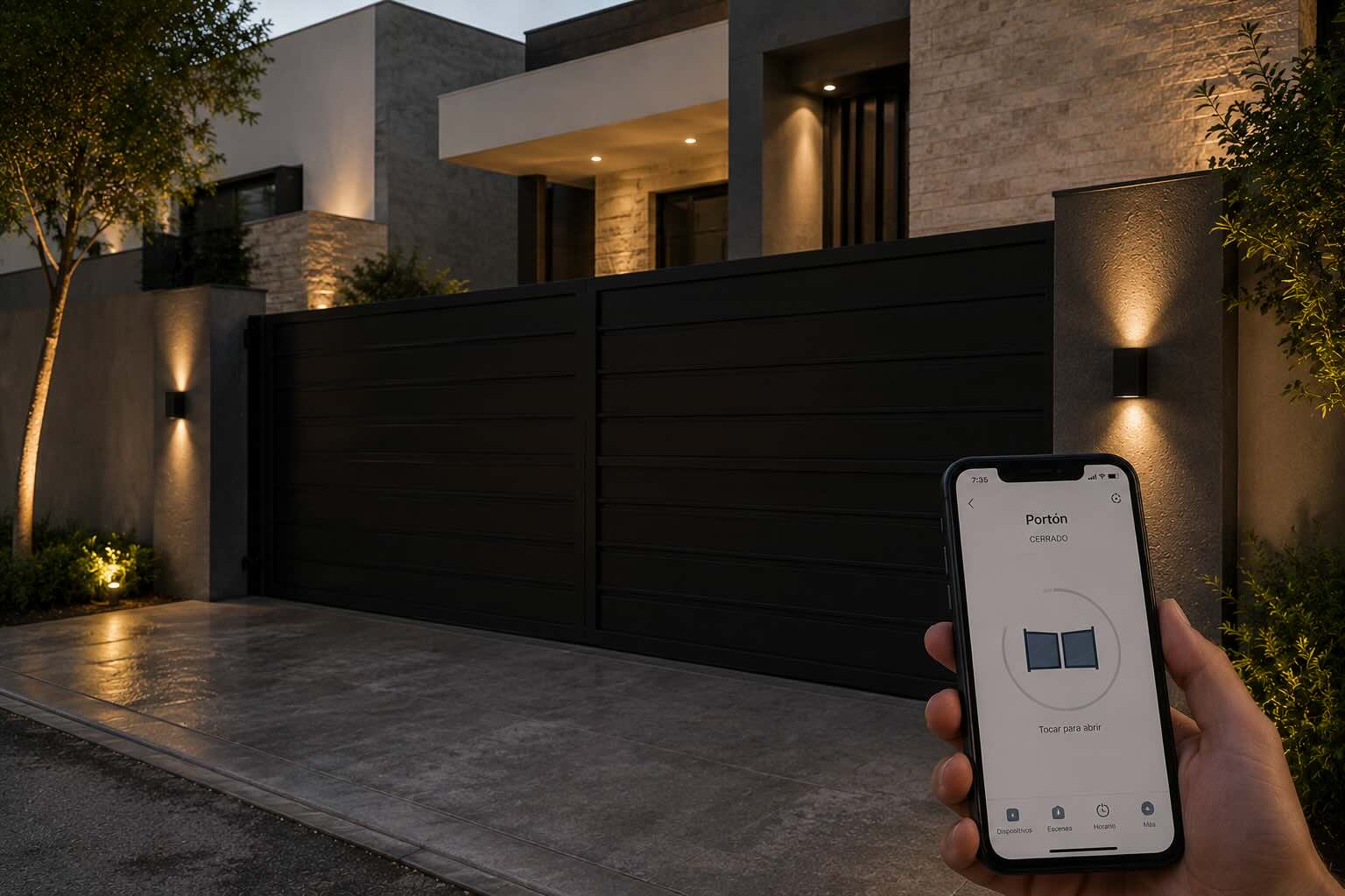 Automatización y control de acceso residencial