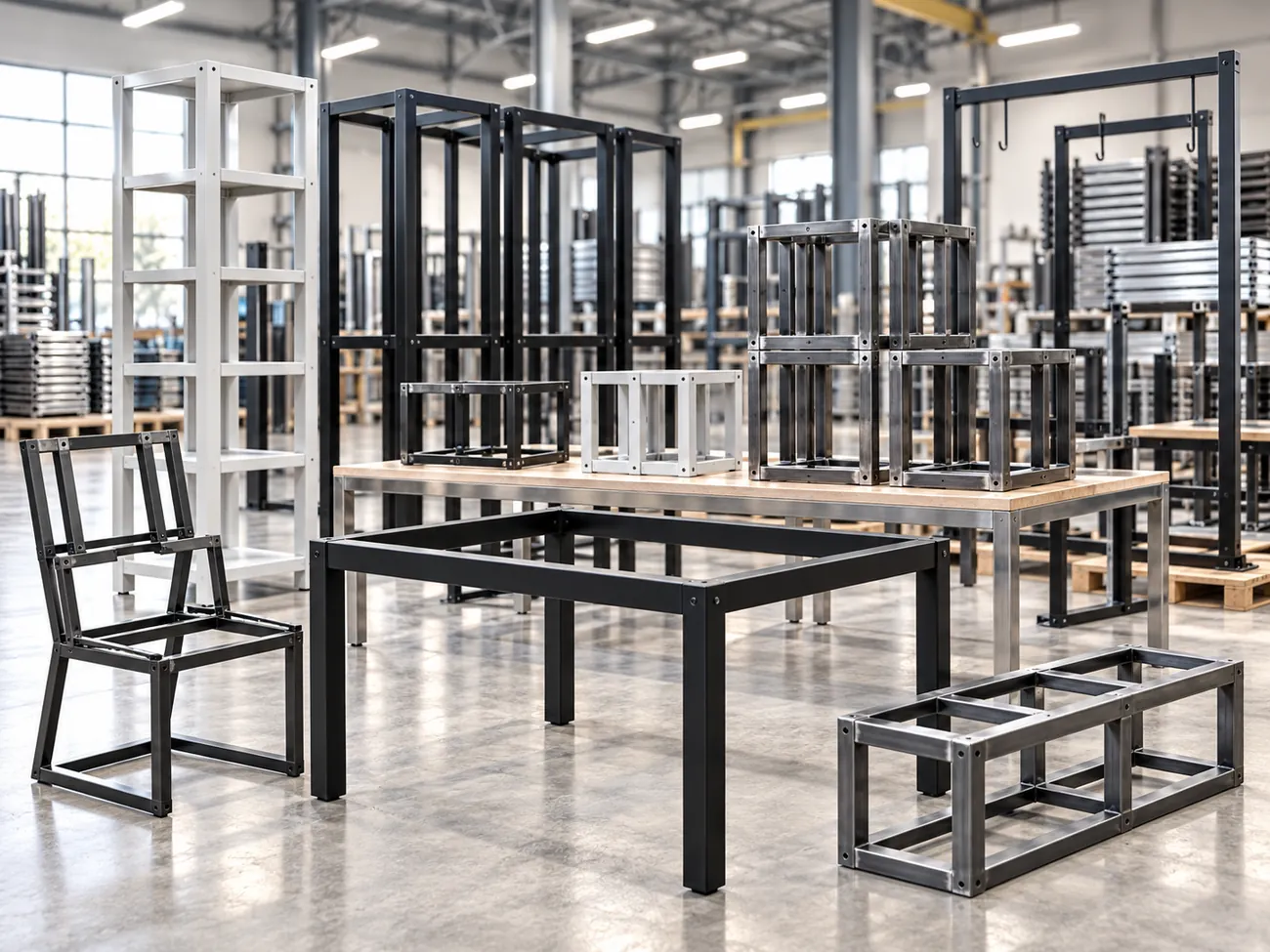 Benches & specialty seats – representative metal component