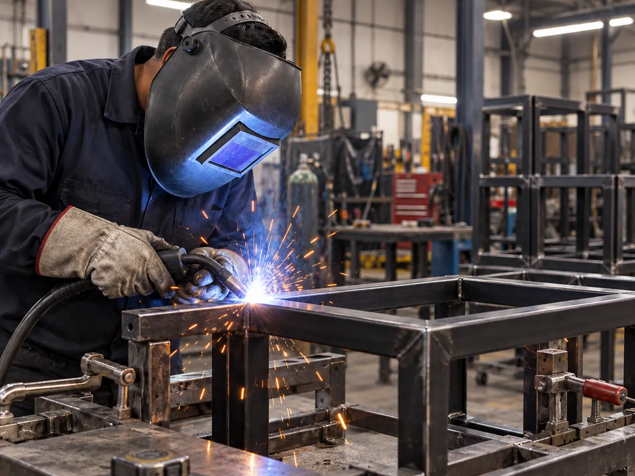 Welded subassemblies – representative metal component